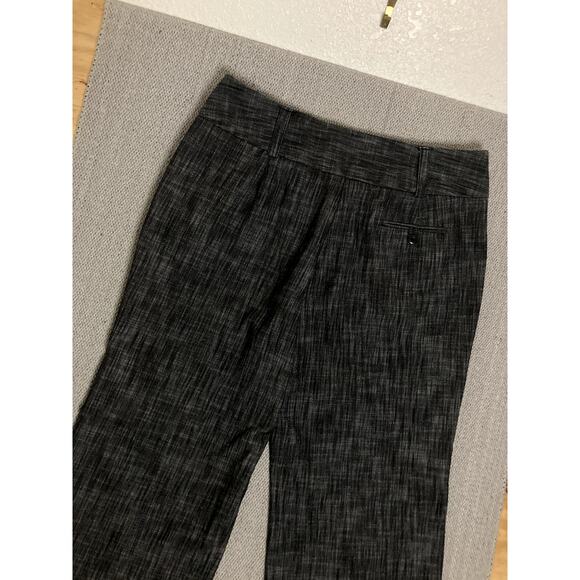 Larry Levine Stretch Pants Womens 14 34X30 Charcoal Gray Comfort Casual Wide Leg - Picture 6 of 11